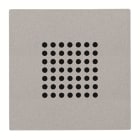 ABB - Cover plate for 2" loudspeaker - Silver N2229 PL - COVER PER AUTOPARLANTI 9329