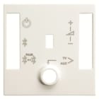 ABB - Cover plate for BT sound module - 2M - White N2268.4 BL - cover per modulo audio BT. Z1526BL