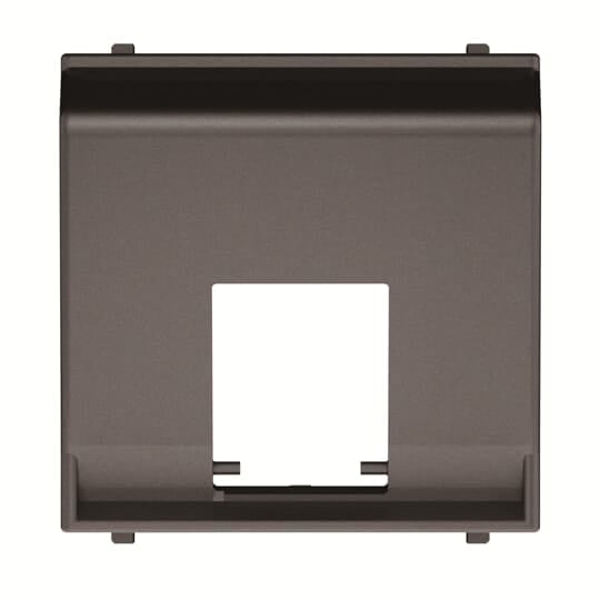 ABB - Cover plate for data outlet 1-gang at 45º - 2M - Anthracite N2216.5 AN - COVER 45? PER PRESA DATI.