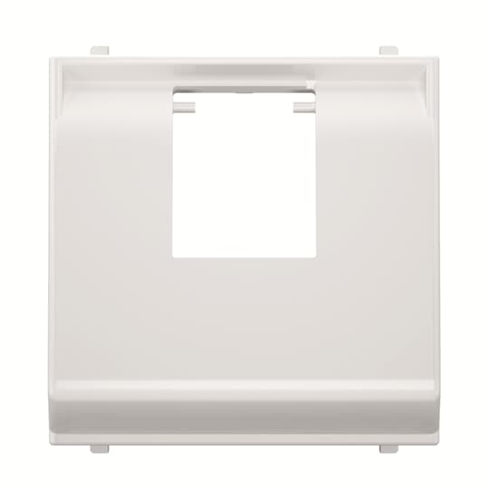 ABB - Cover plate for data outlet 1-gang at 45º - 2M - White N2216.5 BL - 45? PER PRESA DATI.