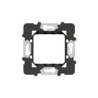 ABB - Munting plate 1-gang / 2-modules - Plastic Z2271.91 - Supporto placca quadrata