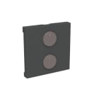 ABB - Cover plate - free@home 1-gang sensors - 2M - Anthracite MOD. 1IN SR-2-N2 AN.