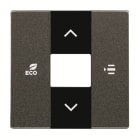 ABB - Cover plate anthracite for free@home fan coil control 2M CP-RTC-FC-N2.