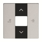 ABB - Cover plate for free@home fan coil control 2M in silver for CP-RTC-FC-N2 thermostat.
