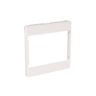 ABB - Cover plate - motion sensor - 2M - White - CP-MD-N2 BL
