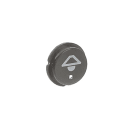 ABB - Copritasto grigio simbolo luce SBL-N2G - Button free@home light symbol Gray.