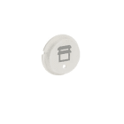 ABB - Button bianco simbolo tapparella free@home SBB-N2 - White