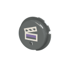 ABB - Button grigio per simbolo scenario free@home SBS-N2.