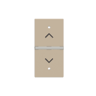ABB - Rocker cover KNX blind symbol N2121.3 CV COVER SIMB.TAPPARELLA 1M - Champagne.