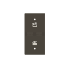 ABB - Rocker cover KNX scene symbol N2121.9 AA - Total Anthracite, COVER SX SIMB.SCENARIO 1M, T. Z1806AA