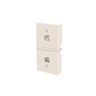 ABB - Rocker cover KNX scene symbol N2121.9 BB COVER SX SIMB.SCENARIO 1M, Total White.