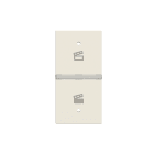 ABB - Rocker cover KNX scene symbol - Right - 1M - White N2121.9R BL COVER DX SIMB.SCENARIO 1M, B Z1810BL
