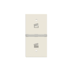 ABB - Rocker cover KNX scene symbol - Right - 1M - White N2121.9R BL COVER DX SIMB.SCENARIO 1M, B