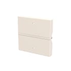 ABB - Rocker cover KNX N2221 without symbol - 2M, Total White, T.BIAN