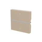 ABB - Rocker cover KNX N2221 senza simbolo - 2M, Champagne. Z1811CV