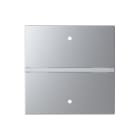 ABB - Rocker cover KNX senza simbolo 2M argento N2221 PL COVER SENZA SIMBOLO 2M, ARG. Z1811PL