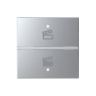 ABB - Rocker cover KNX scene symbol 2M silver N2221.9 PL COVER SIMB.SCENARIO ARG