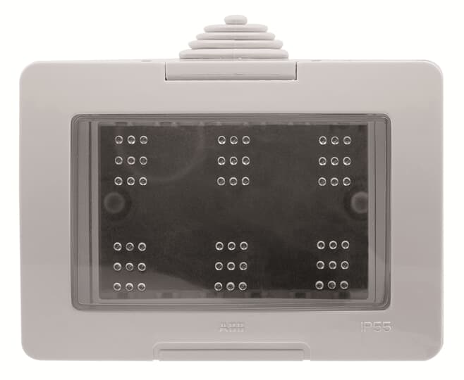ABB - Surface box IP55 Zenit/Stylo 3M N3391 - SCATOLA SCATOLA DA INCAS. 3M