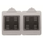 ABB - Surface box IP55 Zenit/Stylo 4M N3292 - SCATOLA DA PARETE IP55 2+2. Z2455GR