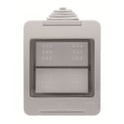 ABB - Box IP55 Zenit Push-Button N3204 - Kit per sc.da parete IP55+Puls. Z2955KT