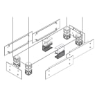 ABB - N.2 zoccoli intermedi e angoli H=100mm