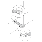 ABB - N.2 flange supporto per cavi W=800, L=800.