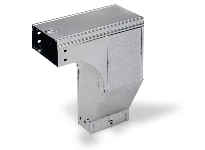ABB - DISCESA 90  SINISTRA H75 BLU 100 08612