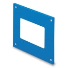 ABB - FLANGIA ATTRAV. PARETI H75 BLU 100 08752