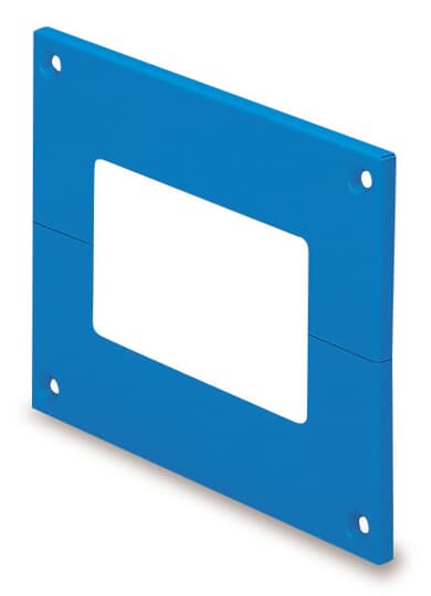 ABB - FLANGIA ATTRAV. PARETI H75 BLU 150 08753