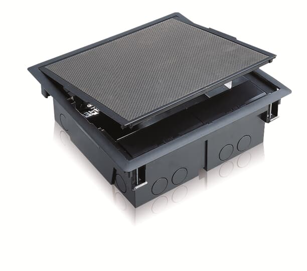 ABB - TORRETTA UNDERNET 10 FRUTTI - COP. INOX