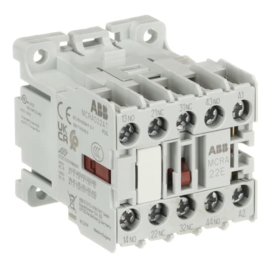 ABB - MCRA022ATM Mini Contactor Relay AUS AC 2NA+2NC VIT.
