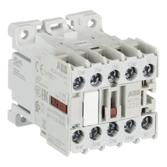 ABB - MCRA022AT4 Minicontattore Relè AC 2NA+2NC VIT AUS.