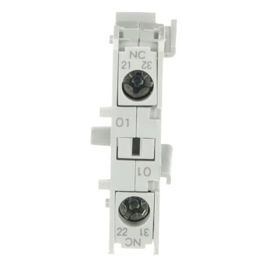 ABB - MACL101AT Auxiliary Contact 1NC BLOCCO CONT AUS LAT PER MC.