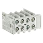 ABB - MACN422AT Auxiliary Contact 2NO/2NC BL.CONT.AUS FRONT 2NA+2NC PER.
