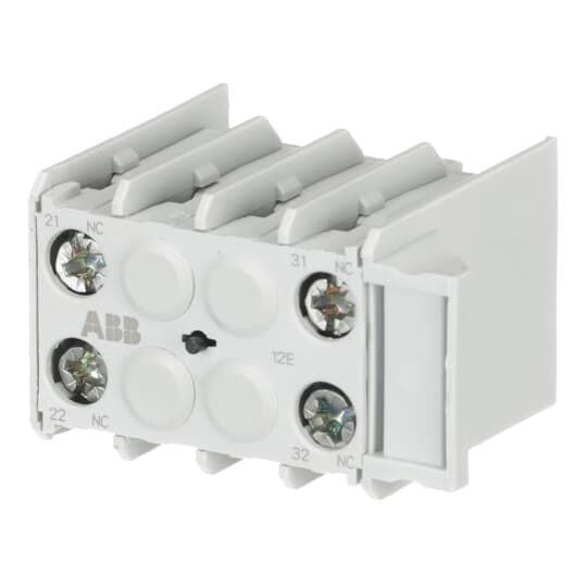 ABB - MACN202AT Auxiliary Contact 2NC BL.CONT.AUS FRONT PER MC. 1SAL100998R9906