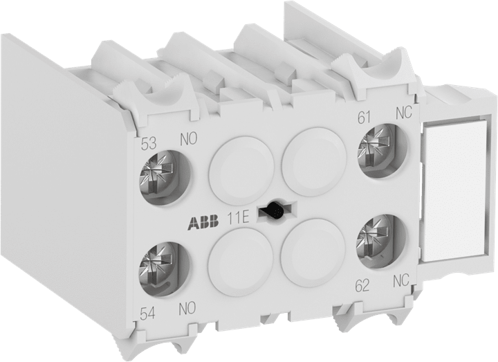 ABB - MACN211AR Auxiliary Contact 1NO/1NC BL. CONTATTI FRONTALE MC 1NA+1.