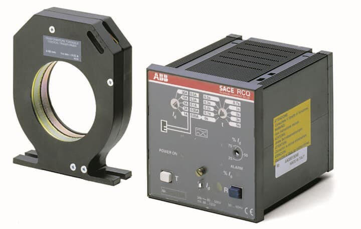 ABB - Trasformatore toroidale chiuso D.110 RCQ - Componente essenziale per impianti elettrici efficienti.