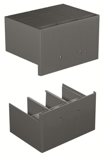 ABB - HTC T4 3p copriterminali alti 2pcs.