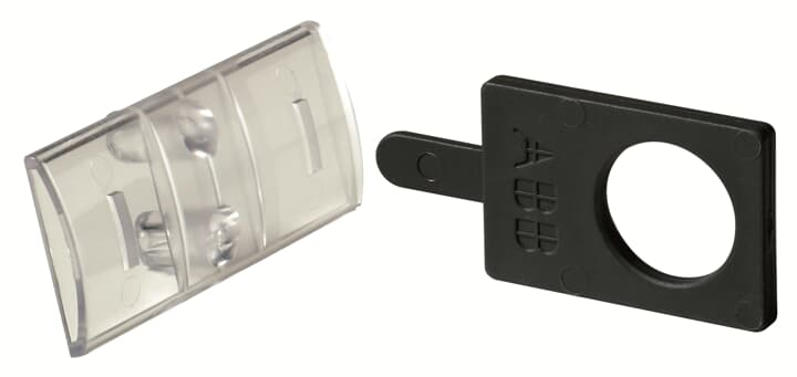 ABB - Protezione trasparente con pulsanti per apparecchiature elettriche T7M-X1, ideale per installazioni AP/CH.