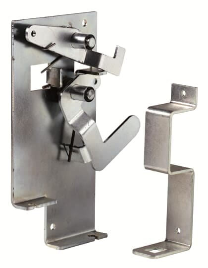 ABB - Blocco meccanico per porta T7-T7M-X1 con finitura in acciaio.