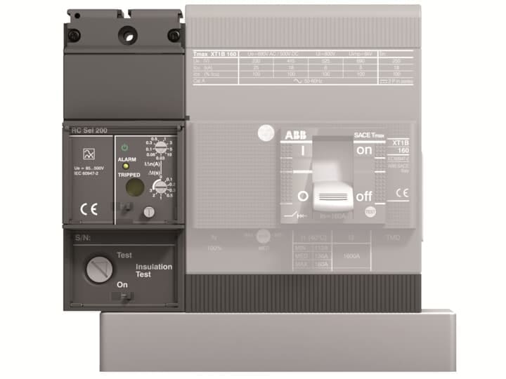 ABB - RC SEL 200 HV 85...690Vac XT1 4P F - 85...690VAC XT1 4P F.