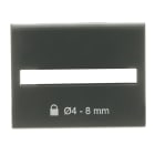 ABB - PLP bl.lucchetti ins/sez d=4/6/8mm e1.2-xt7/m.