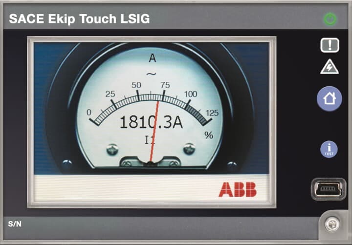ABB - Ekip Touch LSI E1.2..E6.2 - Interfaccia touch screen avanzata per il controllo di sistemi di automazione industriale.