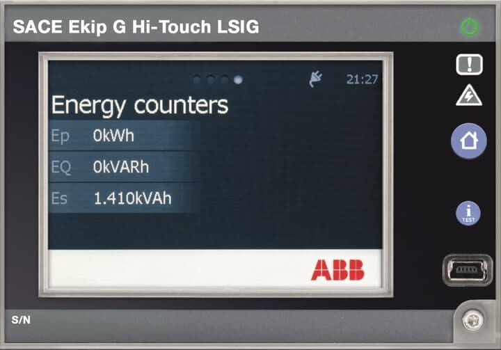 ABB - Ekip LCD LSI E1.2..E6.2 è un dispositivo di alta qualità per il controllo e la gestione di impianti elettrici. Con EKIP LCD LSI E1.2..E6.2 puoi monitorare e controllare facilmente i tuoi sistemi elettrici in modo efficiente.