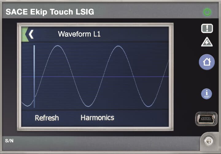 ABB - Ekip LCD LSIG E1.2..E6.2 - EKIP LCD LSIG E1.2..E6.2 - Dispositivo di protezione e controllo avanzato per impianti elettrici.