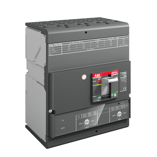 ABB - XT4S 250 TMA 80 400..800 4P F UL/CSA - 4p F F UL/CSA
