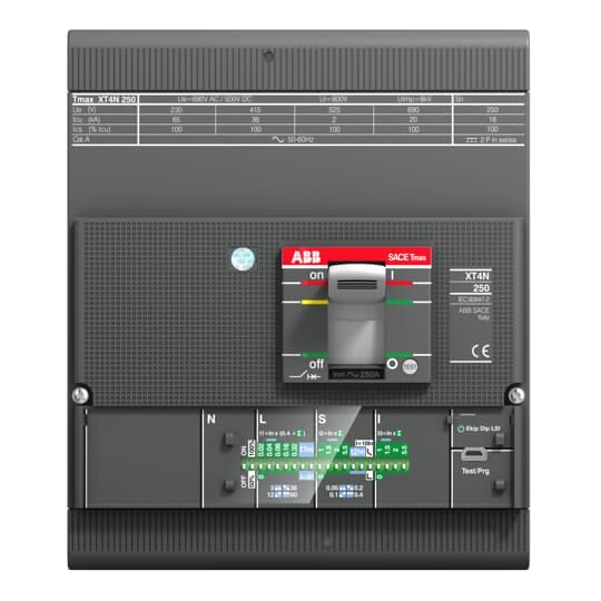 ABB - XT4L 250 Ekip LS/I IN=150A 4p F UL/CSA DIP