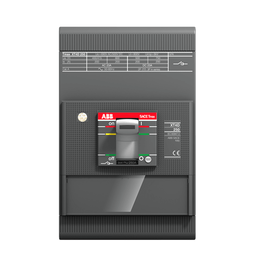 ABB - XT4H-D 250 MCS-UL/CSA IM=3000 3P F F 2500
