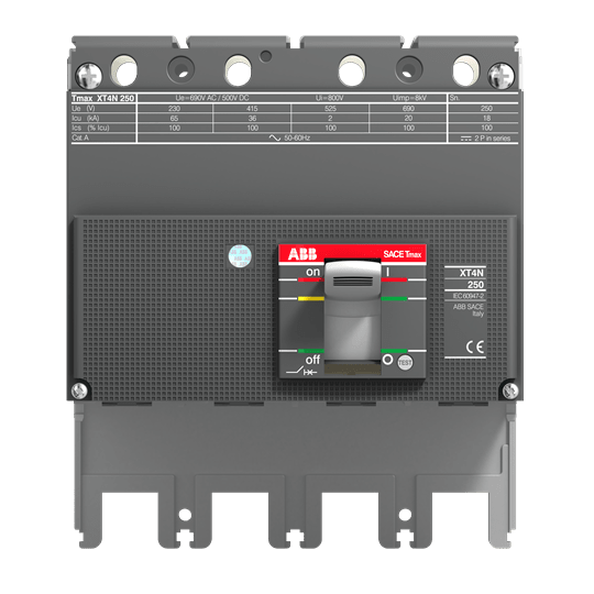 ABB - XT4H 250 breaking part 4p F UL/CSA