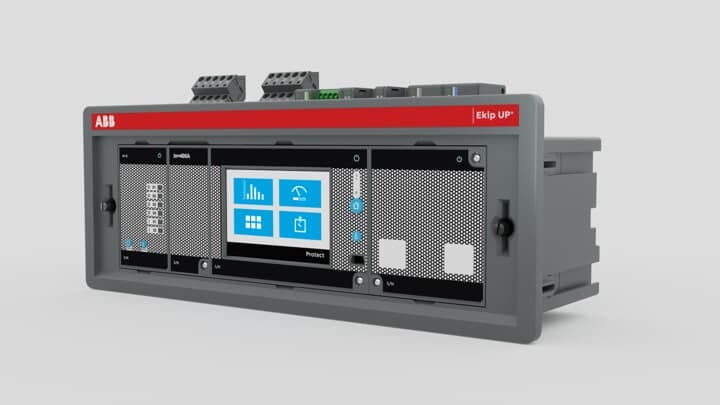 ABB - Kit installazione DIN/DOOR EKIP UP per un'installazione facile e veloce.